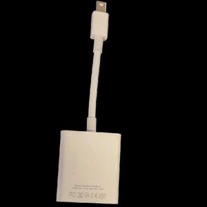 Apple A1307 Genuine Mini Display Port to VGA Adapter White MB572Z/B